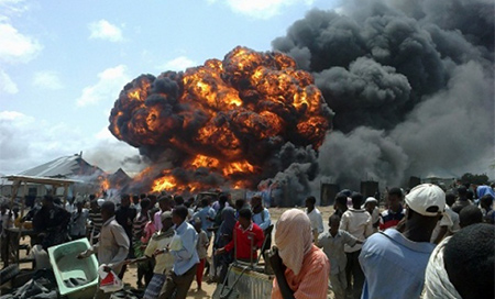 Explosión en un mercado de Mogadiscio Mueren cinco personas por una explosión cerca de Mogadiscio